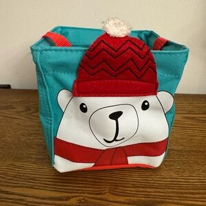 Thirty-One Littles Carry-All Caddy in the retired "Polar Bear Pal" pattern. GUC